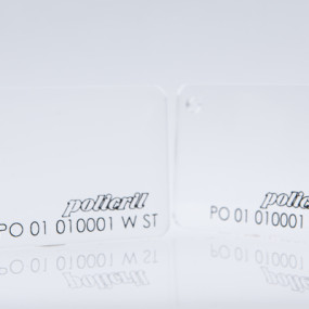 POLICRIL GS PMMA COULE INCOLORE 3040X2040MM 10MM FILME 2 FACES