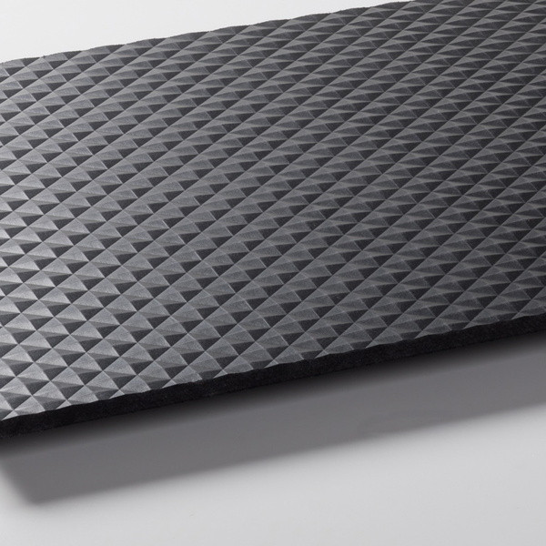 PANNEAU MDF TEINTE DANS LA MASSE FIBRACOLOUR NOIR E-Z TEX PRISMA 2800X1220MM 19MM 41045932