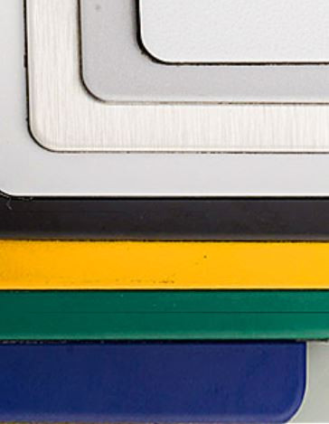 ALUMINIUM COMPOSITE IRIBOND PLUS 2 FACES ALU 0,3MM LAQUE BLANC IMPRESSION MAT / BRILLANT 3050X2000MM 3MM FILME 2 FACES
