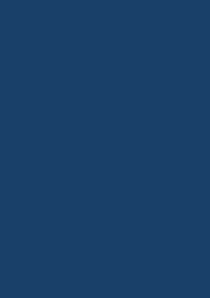AGGLOMERE MELAMINE POLYREY TENDANCE UNIS BLEU VELVET B196 FA 2800X2070MM 19MM FILME 1 FACE 836485