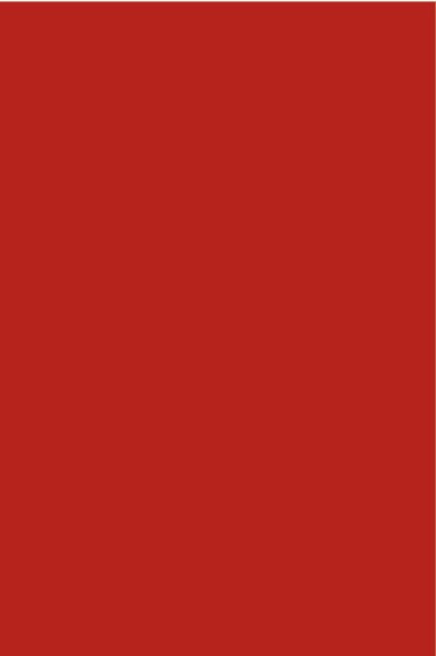 AGGLOMERE MELAMINE POLYREY TENDANCE UNIS ROUGE CERISE R036 FA 2800X2070MM 19MM FILME 1 FACE 828160