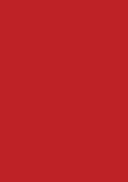 AGGLOMERE MELAMINE POLYREY TENDANCE UNIS ROUGE FATAL R062 FA 2800X2070MM 19MM FILME 1 FACE 836498