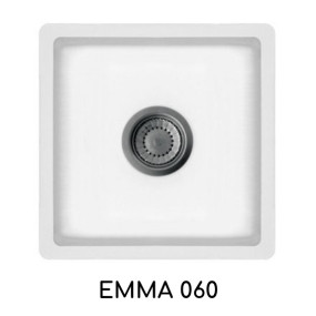 CUVE RESINE KERROCK EMMA UNI SNOW WHITE 108 (CARRE 370X370X180)