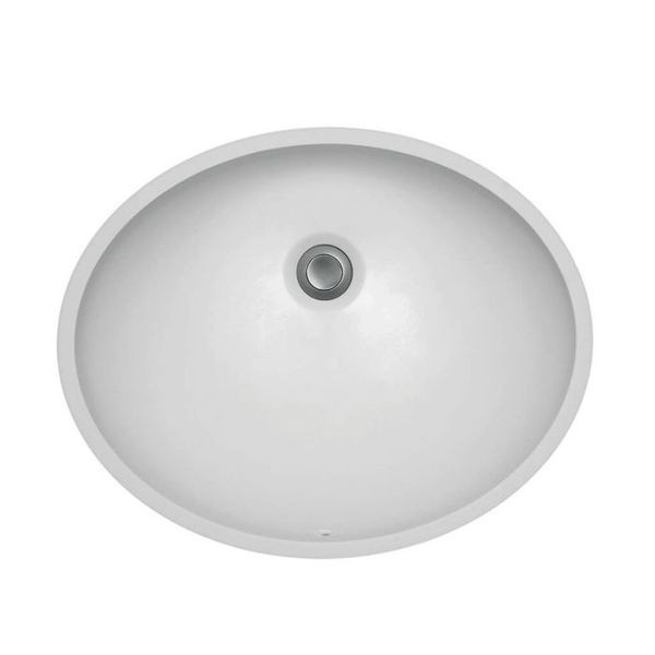 VASQUE RESINE KERROCK BLANCA UNI SNOW WHITE 108 (404X323X110) SUR COMMANDE