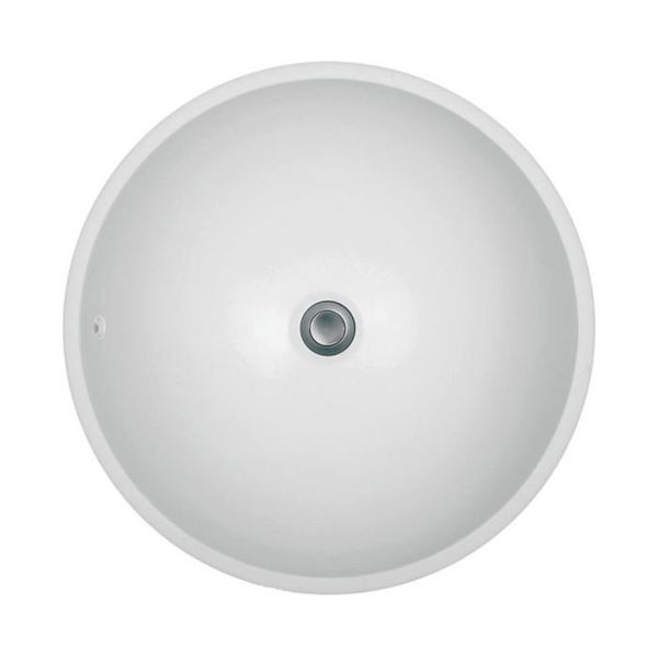 VASQUE RESINE KERROCK META UNI ARTIC WHITE 100 (390X155) KIT TROP PLEIN NON INCLUS