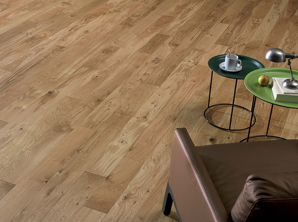 PARQUET DIVA 139 CLIC CHENE ZENITUDE HUILE BOIS NATUREL 12X139MM 4 CHANFREINS - HUILE - SUPPORT HDF