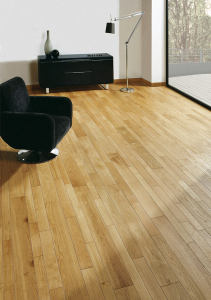 PARQUET SONATE R+L CHENE CLASSIC TOPAZE 14X140MM 4 CHANFREINS  - VERNI MAT - MASSIF