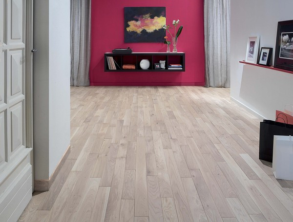 PARQUET SONATE R+L CHENE ZENITUDE LINEN 14X140MM 4 CHANFREINS - VERNIS MAT - MASSIF