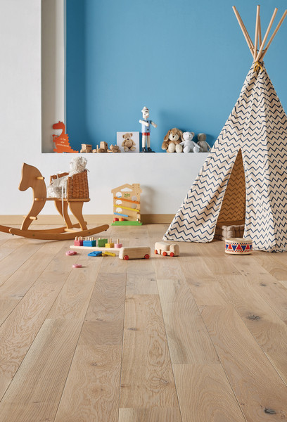 PARQUET MONOLAME 139 CLIC MIX  CHENE LINEN 12X139MM 2 CHANFREINS -VERNIS MAT- SUPPORT HDF