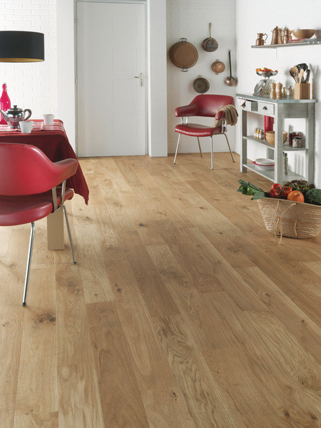 PARQUET MONOLAME 139 CLIC MIX  CHENE TOPAZE 12X139MM 2 CHANFREINS - EN LONGUEUR DE 1208MM