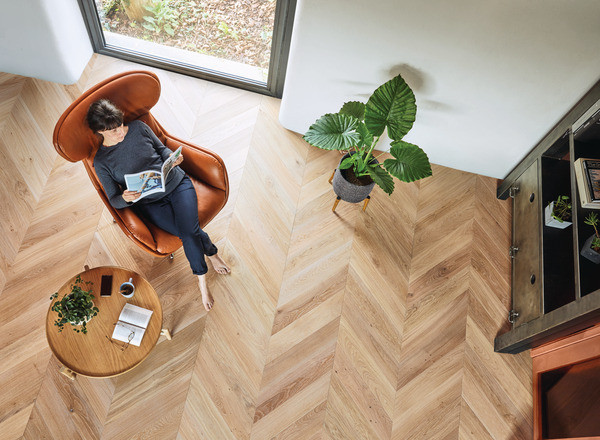 PARQ POINT HONGRIE R+L 139 CHENE AUTHENTIQUE SABLE 14X139MM 4 CHANFREINS - HUILE - SUPPORT CP