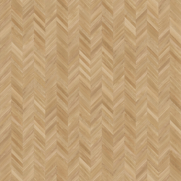 PARQUET POINT HONGRIE R+L 90 CHENE AUTHENTIQUE BOIS FLOTTE 14X90MM 4 CHANFREINS - VERNIS MAT - SUPPORT CP