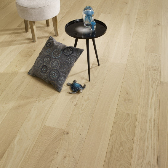 PARQUET PROWOOD CHENE SEMI-MASSIF 12X145MM 2 CHANFREINS - CHOIX RUSTIQUE - VERNIS INCOLORE - RL