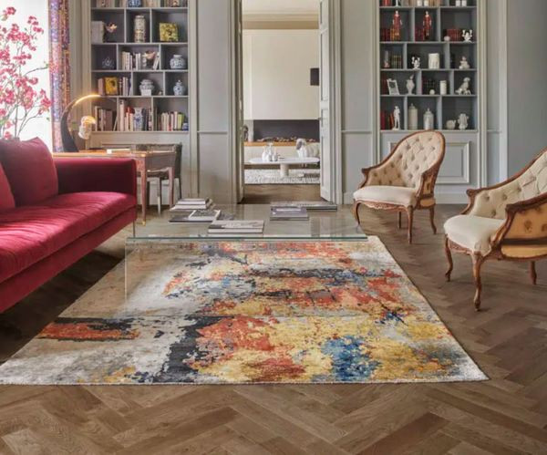 PARQUET MASSIF CHENE BASTILLE VIEILLI 14X130MM SANS CHANFREINS - CHOIX RUSTIQUE/CAMPAGNE -BROSSE VERNI MAT  1182