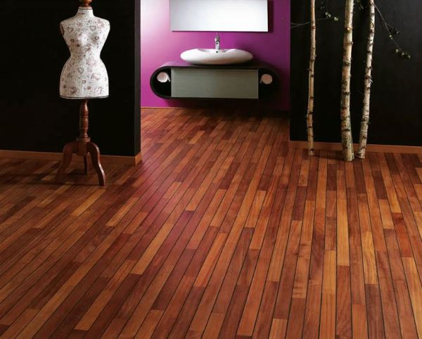 PARQUET MASSIF NAVYLAM IROKO 10X70MM USINAGE PONT DE BATEAU SANS FINITION BRUT -RL