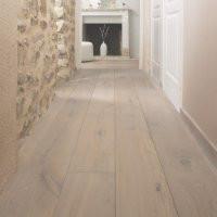 PARQUET MASSIF CHENE SESAME 14X130MM 4 CHANFREINS - CHOIX RUSTIQUE/CAMPAGNE - HUILE NATURA