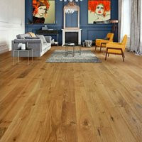 PARQUET LOFT PRO CHENE CROZON 12X180MM 2 CHANFREINS - CHOIX RUSTIQUE/CAMPAGNE - BROSSE HUILE NATURA CLAIRE -RL