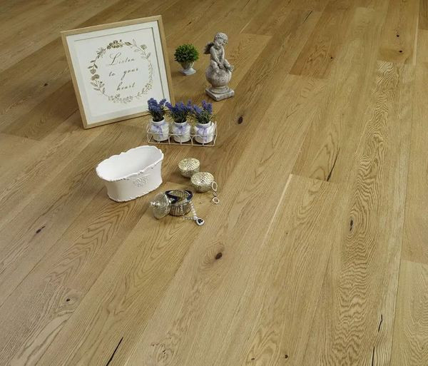 PARQUET LOFT PRIMO LAVANDOU 14X180MM 4 CHANFREINS CLIC - CHOIX PREMIER/RUSTIQUE - BROSSE VERNI MAT