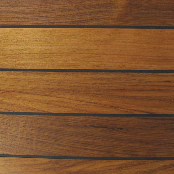 PARQUET MASSIF NAVYLAM+ TECK 9X68MM JOINT INTEGRE NOIR FINITION PRE-HUILE - RL