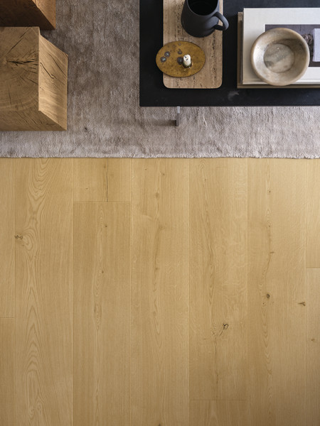 SOL STRATIFIE PERGO ODENSE PRO 4 CHANFREINS 2050X240X9.5MM L0263-06795 CHENE CLAIR - COLIS 2.952M2