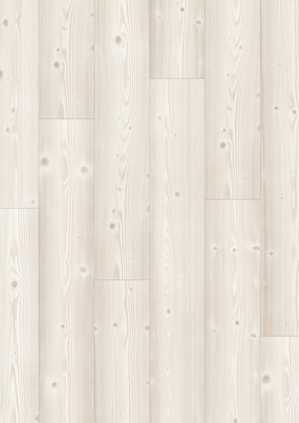 SOL STRATIFIE PERGO VISBY PRO 4 CHANFREINS 1380X190X8MM L0231-03373 PIN BLANC BROSSE - COLIS 1.835M2