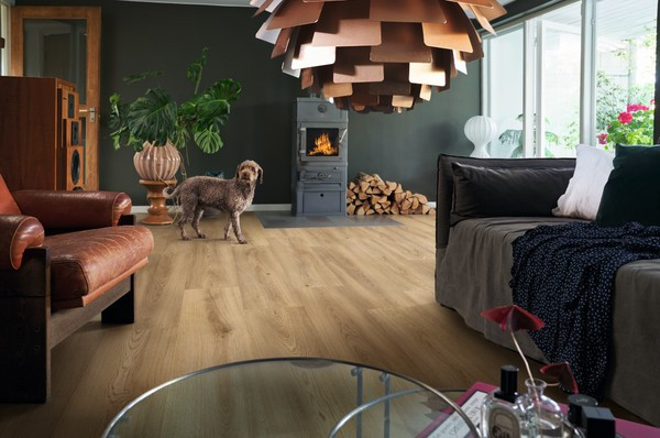 SOL STRATIFIE PERGO STAVANGER PRO 4 CHANFREINS 1380X278.5X8MM L0245-04995 CHENE VALLEE - COLIS 2.306M2