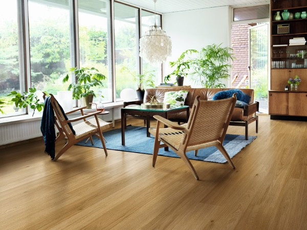 SOL STRATIFIE PERGO BERGEN PRO 4 CHANFREINS 1380X156X8MM L0246-05009 CHENE COLOGNE - COLIS 1.722M2