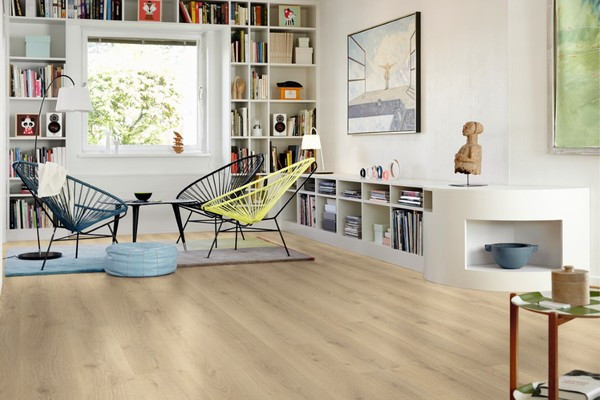 SOL STRATIFIE PERGO VISBY 4 CHANFREINS 1380X190X8MM L0331-03868 CHENE URBAIN - COLIS 1.835M2
