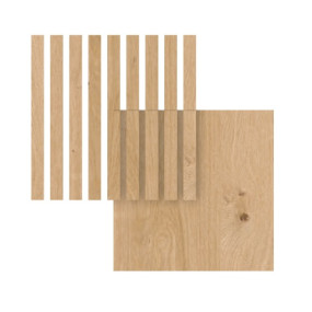 PANNEAU MURAL MAESTRO LATT PEPPER OAK / PEPPER OAK 2770X300X20MM - COLIS DE 2 LAMES