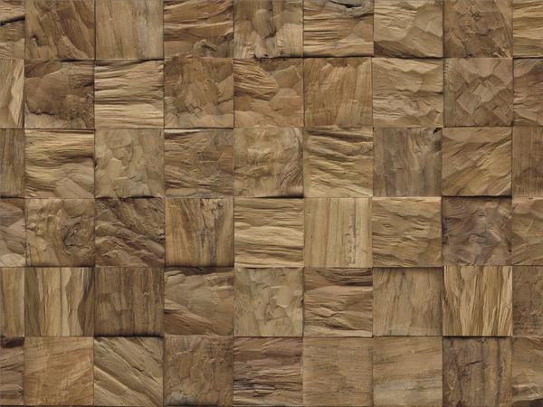 REV.MUR BOIS 3D-TEAK DIAMOND CUBE NATURAL DWETC92N INDO