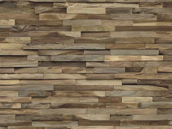 REV.MUR BOIS 3D-TEAK ELEGANCE NATURAL DA82050N INDO