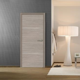 Porte GRIFF'WIDE âme pleine décor Chêne patine