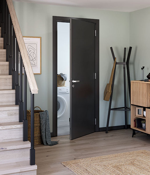 Porte SOGAL modèle BERING âme pleine 4 décors laqués