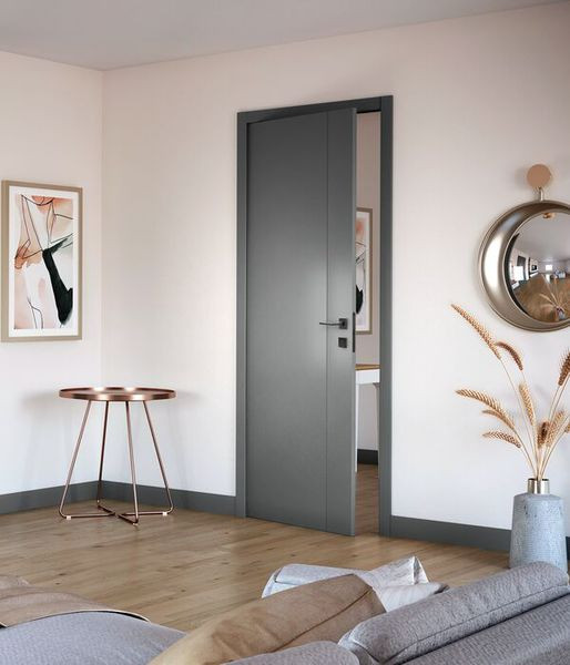 Porte SOGAL modèle BOSPHORE âme pleine 4 décors laqués