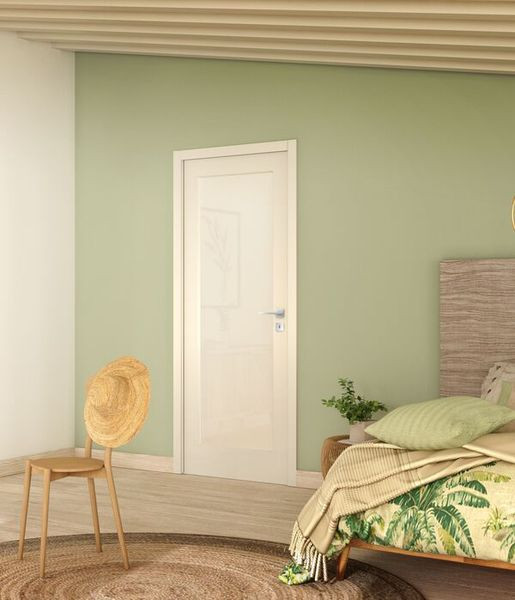 Porte SOGAL modèle FORMOSE vitrée  4 décors laqués