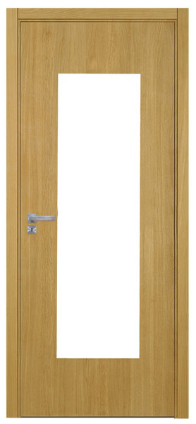 Porte PROBOPORTE EASYDOORS Replaqué Chêne Modèle SLALOM VERTICO VITRÉE