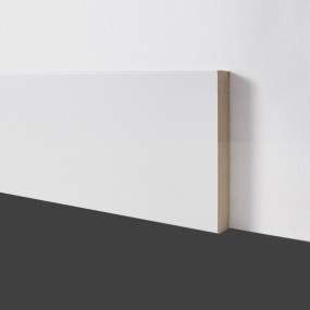PLINTHE MDF PREPEINT BLANC ARETE VIVE 12X100X2440MM