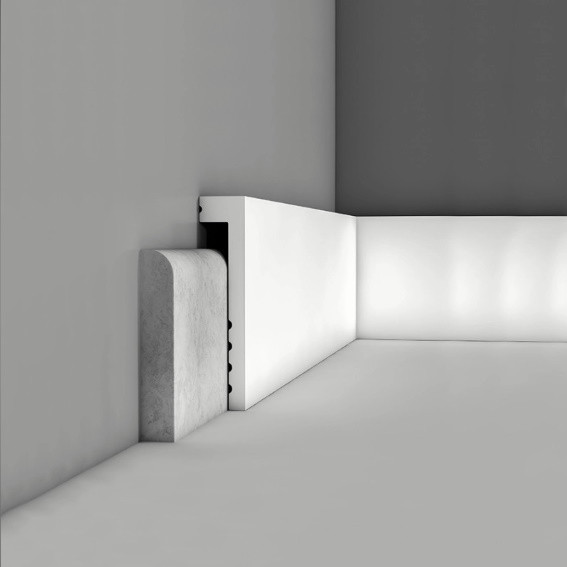 SURPLINTHE CORETEC COVER A PEINDRE 2000X100/88X22/14MM 70PSK2000-2