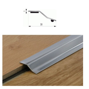 PROFILE ADHESIF MULTI-NIVEAUX 0,93ML INOX BRILLANT 008102