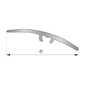 PROFILE MULTI-NIVEAUX 41MM 1,66ML ALU NATURE FIXATION INVISIBLE  714903