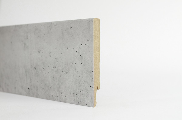 PLINTHE POUR MAESTRO LATT RAW CONCRETE CA129 2400X120X14MM - COLIS DE 2 PIECES
