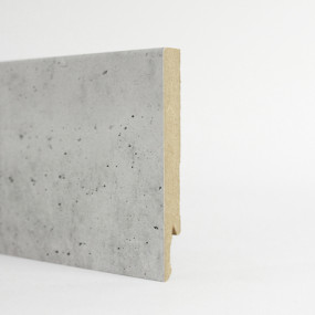 PLINTHE POUR MAESTRO LATT RAW CONCRETE CA129 2400X120X14MM - COLIS DE 2 PIECES