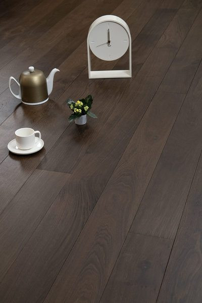 PARQUET LOFT PRO CHENE MOKA 15X180MM 2 CHANFREINS - CHOIX PREMIER/BIS - VERNIS MAT