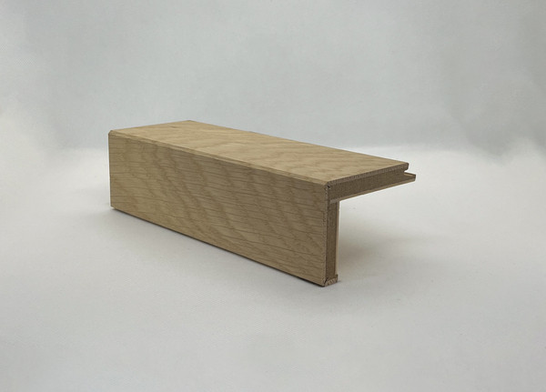 NEZ DE MARCHE CLIC CHENE BOIS FLOTTE 71X12X1495MM PAR 2