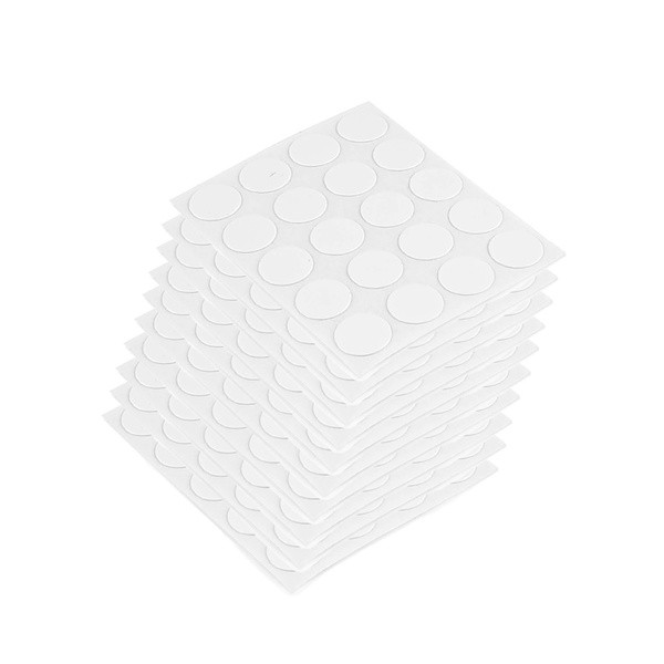 EMUCA CACHE VIS ADHESIF BLANC DIAMETRE 13MM - SACHET DE 100UN -