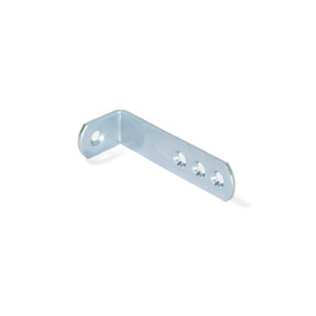 EMUCA EQUERRE D'ASSSEMBLAGE ACIER ZINGUE 70X22,5MM 4 TROUS POUR MEUBLES - SACHET DE 20UN -