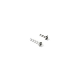 EMUCA KIT VIS 43MM RELIEUSE M4X14MM + ECROUS M4X29MM ACIER NICKELE - SACHET DE 50UN -
