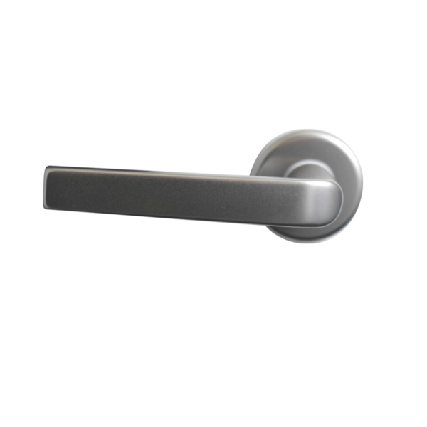 BEQUILLE DOUBLE MODELE TELLUS ALUMINIUM F1 AVEC ROSACES RONDES DIAMETRE 52 - CARRE 7 - A CONDAMNATION BDCC