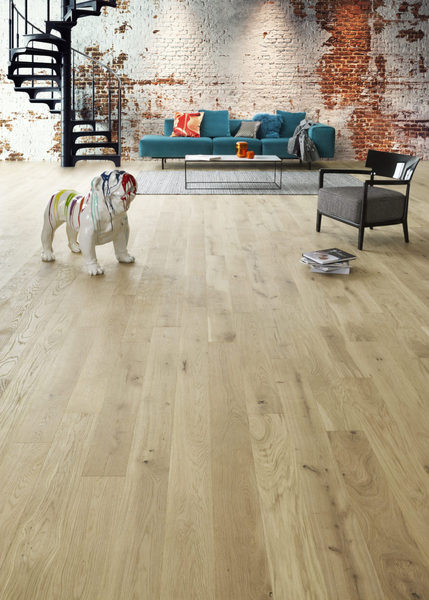 PARQUET LOFT PRO CHENE DOLOMITES 12X145MM - CHOIX RUSTIQUE/CAMPAGNE - STRUCTURE VERNIS INCOLORE - RL