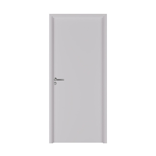 SOGAL BLOC PORTE ESSENTIA COSMOS MELAMINE BLANC M21 730 DROITE POUSSANT SERRURE A CLE